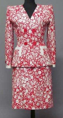 GIVENCHY
Haute Couture, circa 1985 TAILLEUR...