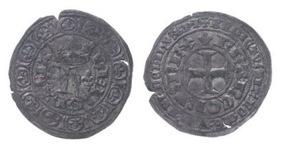 CHARLES V (1364-1380). Blanc au K. Dy 363....