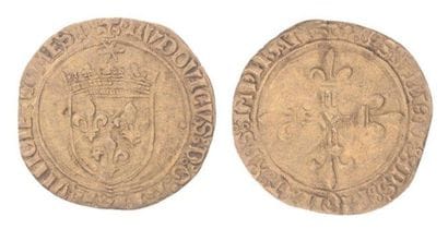 LOUIS XII (1498-1514). Ecu d'or au soleil...