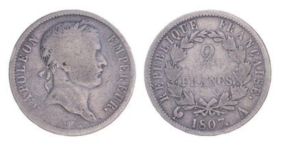 IDEM-. 2 francs des Cent Jours, 1815 Paris....