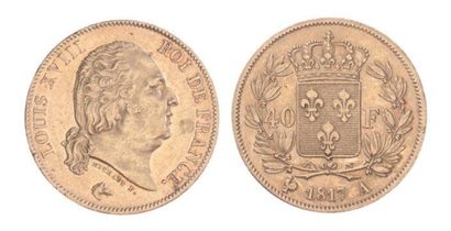 IDEM-. 40 f. 1817 A. TTB à superbe