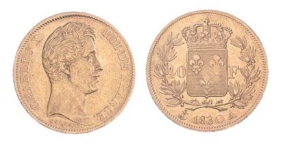 IDEM-. 40 f. 1830 Paris. G 1105. TTB