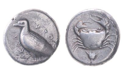 SICILE, Agrigente (472-413). Tétradrachme...