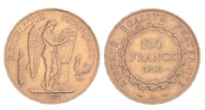 IDEM-. 100 f. Génie, 1901 Paris. G 1137....