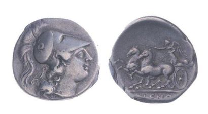 CAMPANIE, Calès (280-268). Statère (7,27...