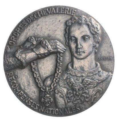 MEDAILLE, Ordres de chevalerie. Belle et...