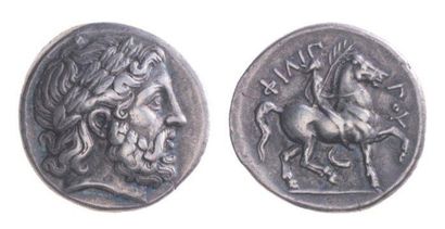 IDEM-. Tétradrachme (14,32 g) aux mêmes types...