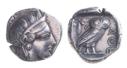 ATTIQUE, Athènes (449-413). Tétradrachme...