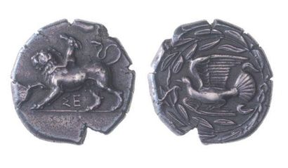 PELOPONESE, Sicyone (430-390). Statère (12,12g)...