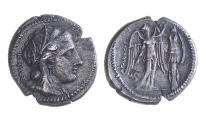 SICILE, Syracuse (310-306). Tétradrachme...