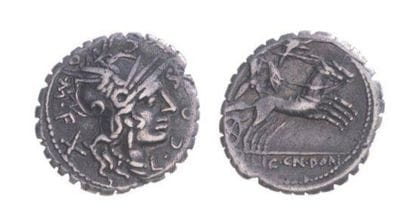 IDEM-. Lot de 2 bronzes coulés: as grave...