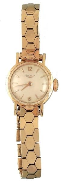 LONGINES
En or, pb 26gr, bracelet en or