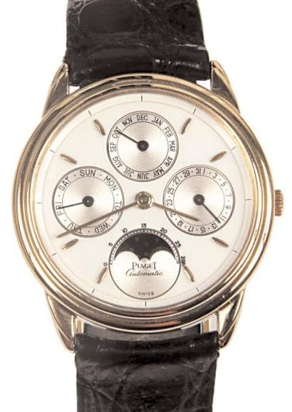 PIAGET
Montre ronde en or, 