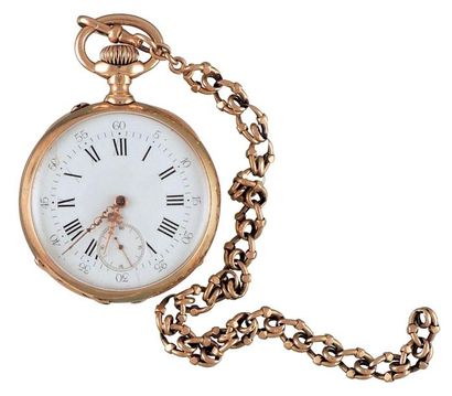 Montre à ancre signée 