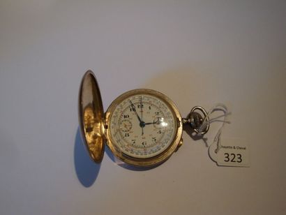 Montre - tachygraphe savonnette en argent...