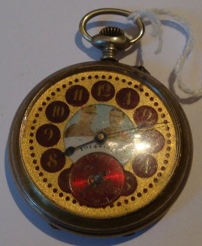 Montre à cylindre commémorant la guerre ...