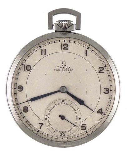Montre à ancre plate signée 