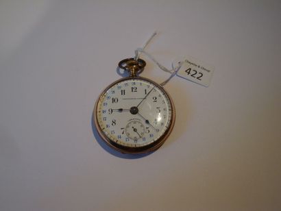 Montre à ancre à 24 heures avec secondes...