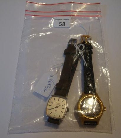 Deux montres-bracelet de dame, 'Bulova accutron',...