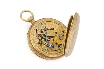 GRANDE MONTRE savonnette en or (pb. 252,47...