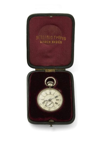PETITE MONTRE double face décimale et duo-décimale...