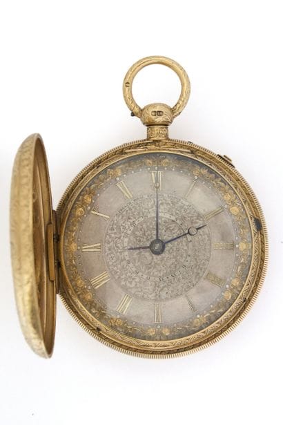 GRANDE MONTRE savonnette en or (pb. 252,47...
