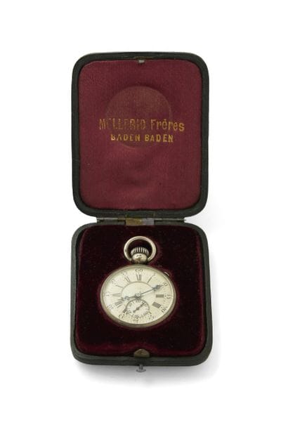 PETITE MONTRE double face décimale et duo-décimale...