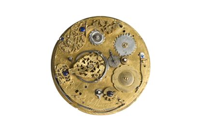 MOUVEMENT d’une montre de carrosse à sonnerie...