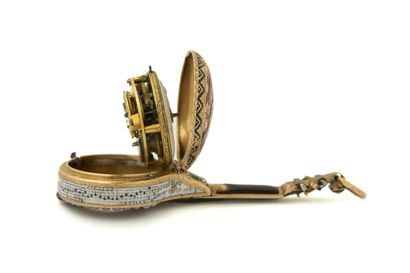 MONTRE à verge en forme d’une mandoline en...