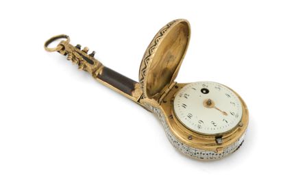 MONTRE à verge en forme d’une mandoline en...