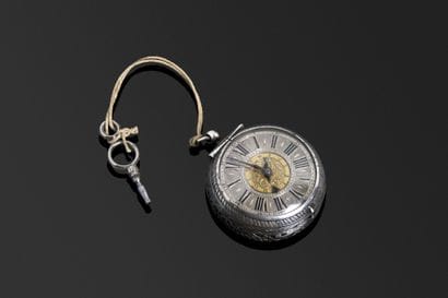 MONTRE à verge en argent sans fusée mais...