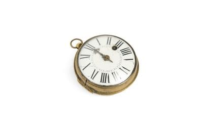 MONTRE à verge dite ‘oignon’ signée ‘Gaudron...