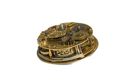 MOUVEMENT d’une montre de carrosse à sonnerie...