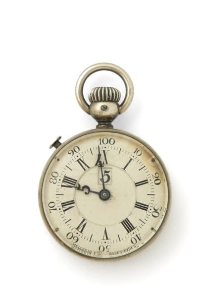 PETITE MONTRE double face décimale et duo-décimale...
