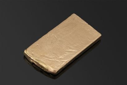 Débris d'or 14K en plaque 
Dimensions env....