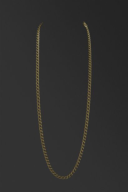Chaîne de montre gilet en or 18K, 750/°°°,...