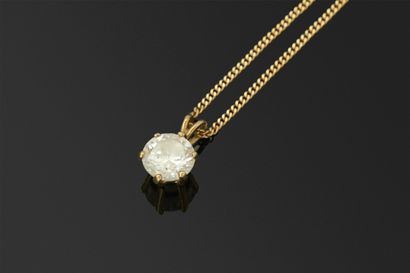 Fine chaîne maille gourmette en or 18K, 750/°°°...