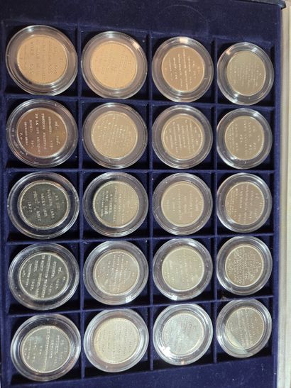 1 coffret Club Français de la Monnaie comprneant...