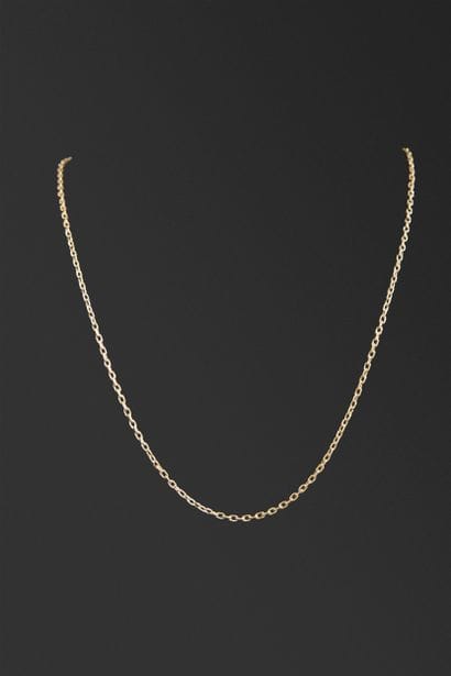 Chaîne en or jaune 18K 750°/°° maille forçat.
Poids:...