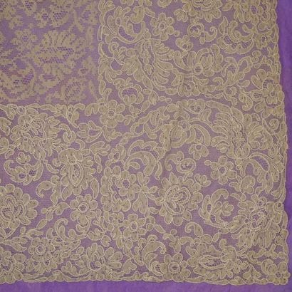 Nappe ou dessus de table: 1m17 X 1m17 en...