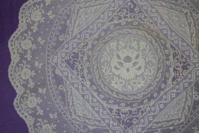 Nappe ou dessus de table: 1m17 X 1m17 en...