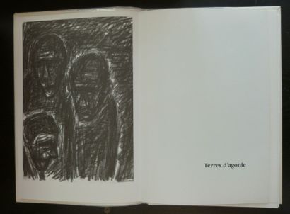 «Terre d'agonie», Michel Aubert Exemplaire...