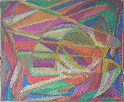 André Bloc
Composition Abstraite, huile sur...