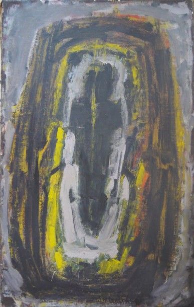 J.-P. NOMINE
Abstraction, huile sur toile,...