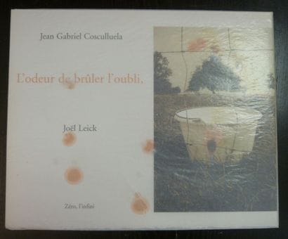 «L'odeur de brûler l'oubli», Jean-Gabriel...