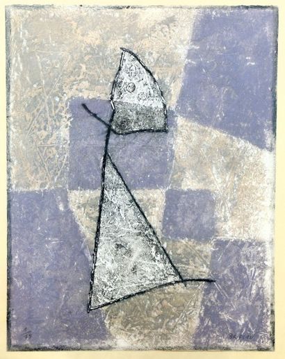BRISSON Jean (1931-1999)
Personnage, Lithographie...