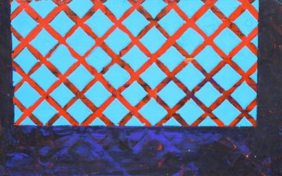 Pascal MAHOU
Lucarne bleue Acrylique sur...