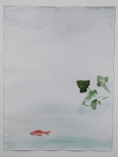 Ulrike KASPER
Fontaine Aquarelle sur papier...