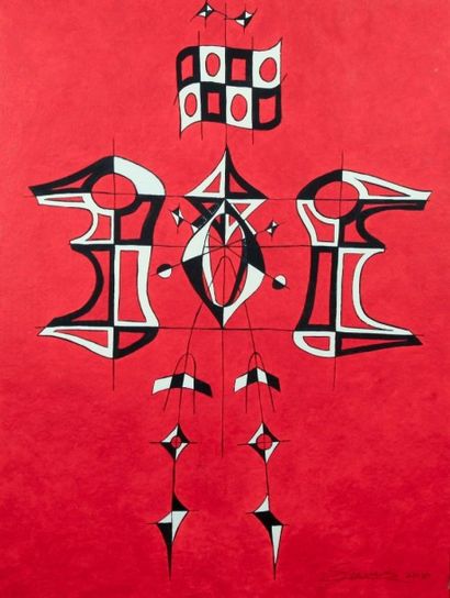 Solano CARDENAS
Sans titre Acrylique sur...