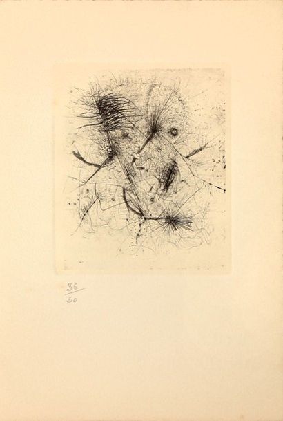 WOLS
«ST», mars 1962, ex 35/50, gravure +...
